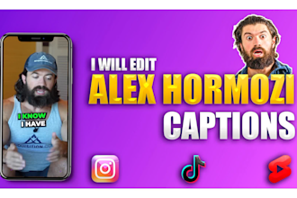 do capcut video editing for instagram reels alex hormozi captions