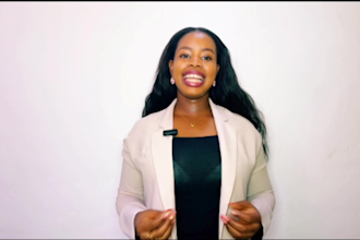 create engaging natural spokesperson video