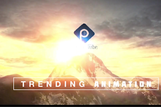 create amazing logo animation or youtube intro video