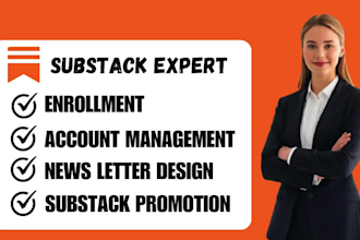 setup substack manage account  substack email newsletter template substack brand
