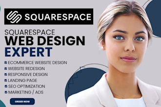 build squarespace website design squarespace redesign square online website SEO