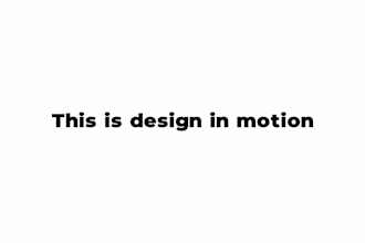 design creative logo animation for art studios and  brands