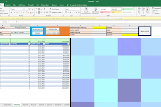 build excel automation tools for data management