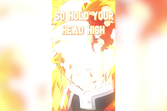 edit epic amvs for tiktok, instagram reels and yt shorts