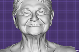 design custom implants, thimbles, bridges with exocad and blender