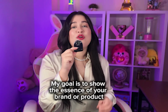 create a ugc fashion or beauty video for tiktok or instagram