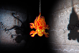 create scary and creepy logo intro