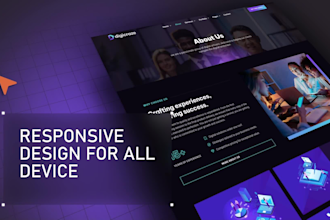 design, redesign wordpress website, or wordpress elementor website development