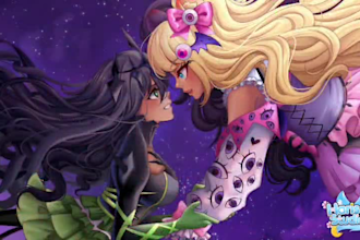 do anime nsfw, character illustration, vtuber and fanart
