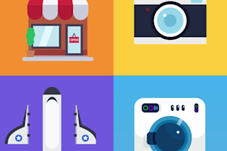 animate custom vector icons for your app, website or video