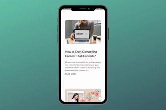 create modern wordpress website for digital agency