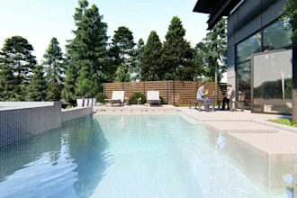 do futuristic animation of your architectural house