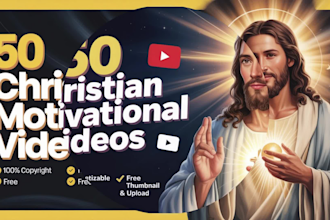create christian prayer videos and bible verse reels for youtube, instagram