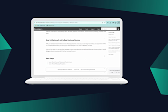 setup you whatsapp api account
