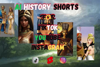 create viral ai history videos reels tiktok youtube bible history