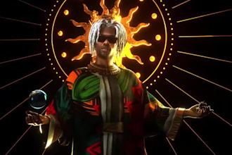 design 3d album cover art and motion graphics illustration