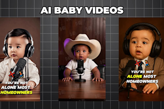 create viral ai baby videos and talking baby reels