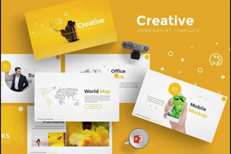 provide services of powerpoint slides, slides, pitch deck, powerpoint