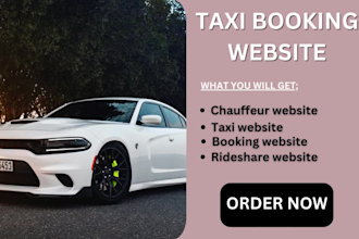 do taxi booking website, taxi app rideshare app, chauffeur, car rental web