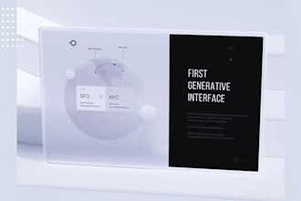 create an interactive web app or form