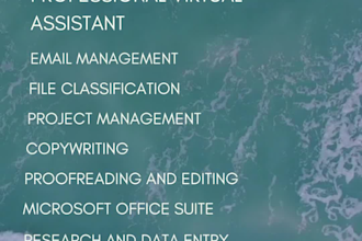 be your diligent executive virtual assistant