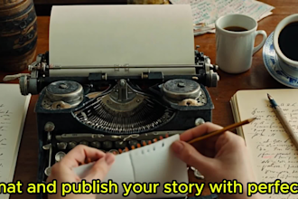 create cinematic book trailer and book promotion video