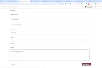 do odoo custom checkout page