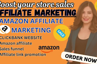 setup affiliate marketing amazon website sales funnel clickbank affiliate sales