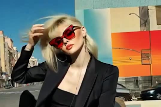 create realistic ai music video for song, music visualizer, custom characters