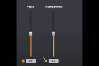 create acapella or karaoke and separate your song into multitrack stems