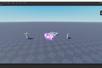 do roblox map, roblox vfx or scripting for your roblox game development