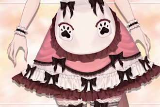 draw and rig live2d vtuber model 2dvtuber rigging nsfw vtuber model 2d character