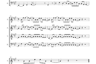 profesional arranger satb choir, custom music arrangements