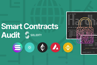 do smart contract audit and security code review
