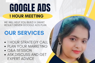 discuss related to your project for google ads campaign
