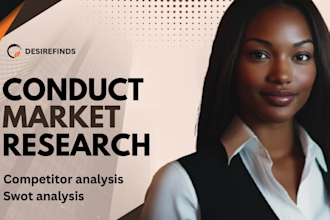 conduct market research, competitor analysis, swot analysis,