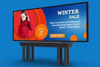 create website, social media, facebook, instagram banners