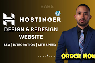 diseno de sitios web de hostinger, diseño en hostinger, wordpress en sitios web