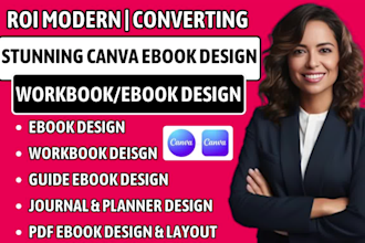 canva ebook, ebook design, canva ebook planner design, ebook formatting, journal