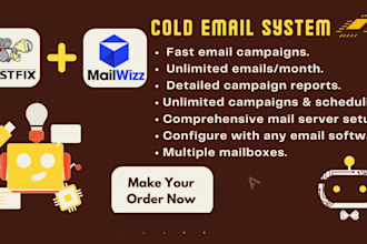 setup mail system using postal postfix and mautic mailwizz