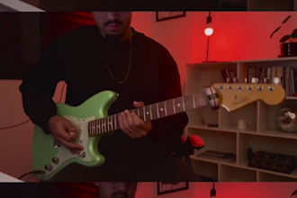 record custom expressive guitar solos for your track