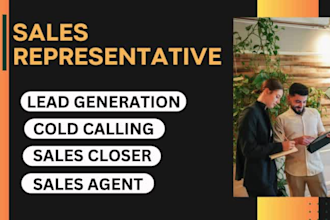 be your salesperson sales representative sales lead appointment setter