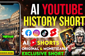 create ai history shorts for ai youtube history ai shorts