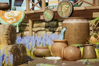 develop unreal engine environment level design, lighting