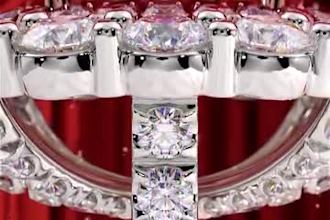 3d jewelry animation 3d jewelry rendering 3d jewelry model pendant ring earing