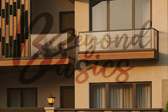 create realistic 3d  elevation 3d in contemporary style