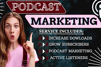 do content marketing podcast to help increases subscribers and downloads