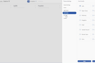 develop a customizable odoo backend theme design