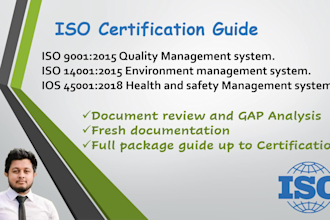 expert iso document creation and consultation for qehs
