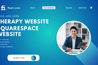 build therapy service website, therapy blog, therapy equipment manufacturer